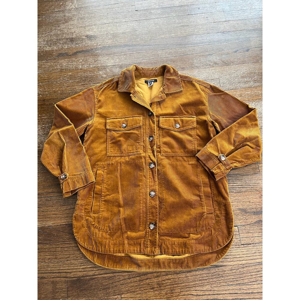 Madewell Corduroy Shirt-Jacket, XS - EUC